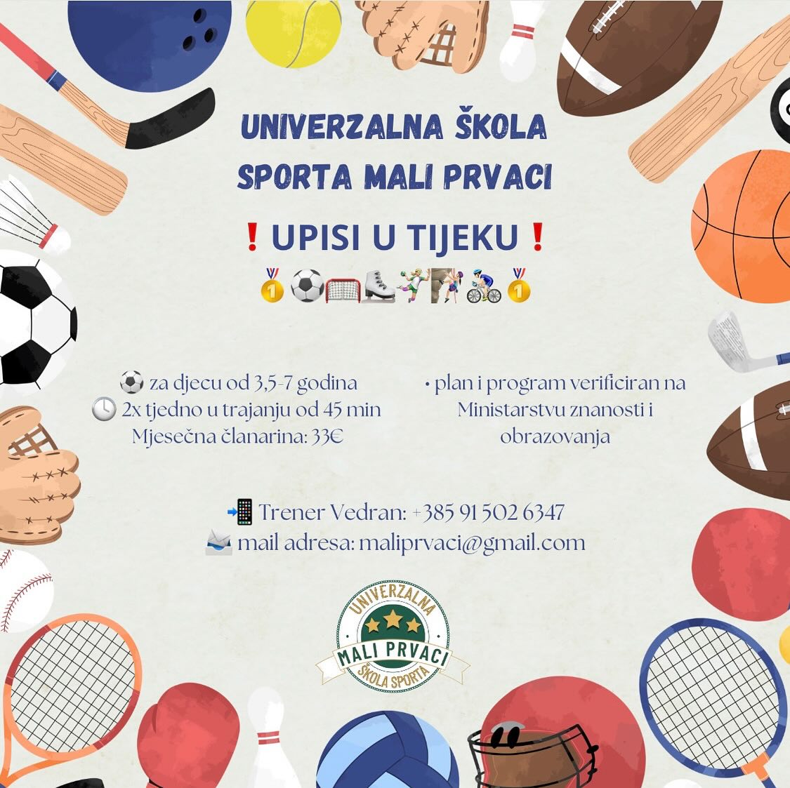 ❗️UPISI U TIJEKU❗️